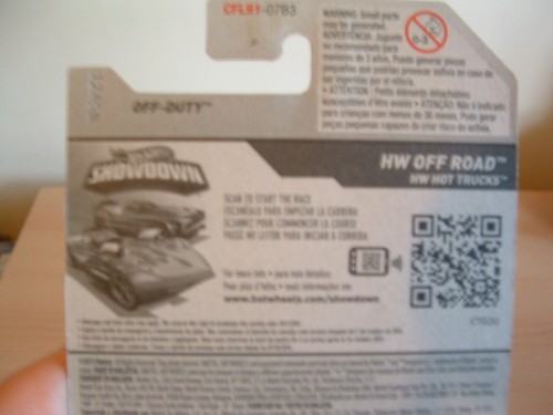 new sealed OFF-DUTY hw off-road HOT WHEELS toy car TRUCK 116/250 - Picture 3 of 3