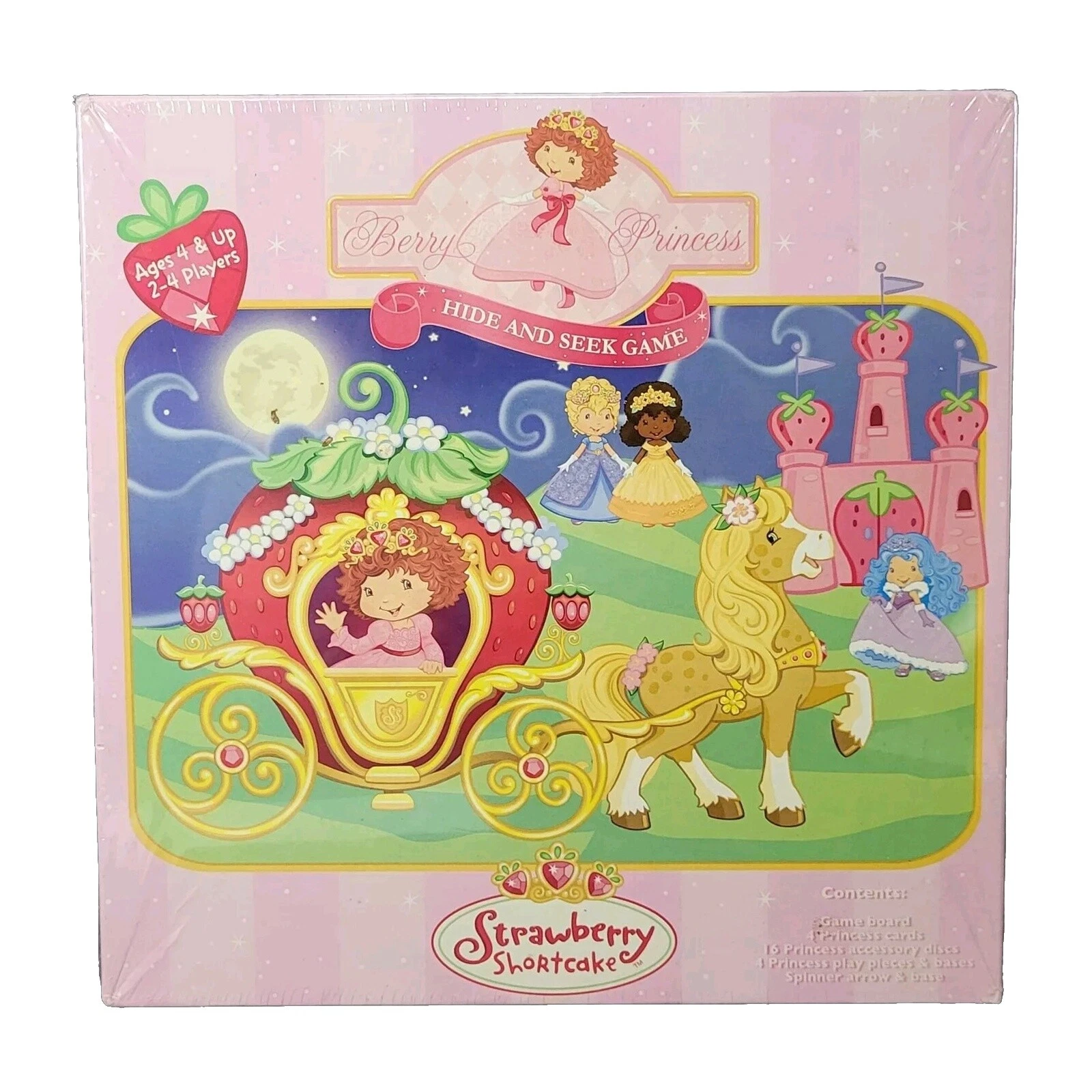 Strawberry Shortcake Vintage Manufacture Board & Traditional Games