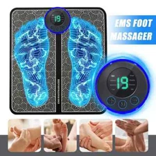 EMS Foot Massager Pad Reflexology Foot Acupoint Massage Improve Blood Circulatio