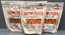 3 Pack x 3lbs Bags Farmland Traditions Chicken Jerky Dog Treats Human Grade