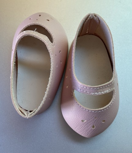Pink Mary Jane Style Doll Dress Shoes 3 1/4” Long - Very Nice! - Picture 4 of 6