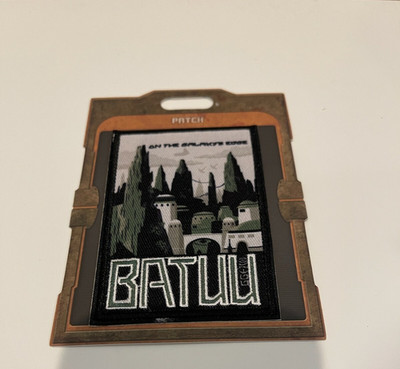 New Star Wars Disney Parks Exclusive On The Galaxy's Edge Batuu Patch