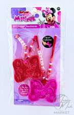 New Disney Junior Minnie Mouse BFF Popper Necklace Set Best Friends Gift