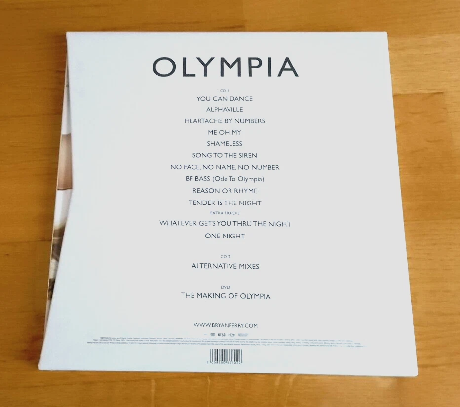 Bryan Ferry - Olympia (Collector's Edition) 2CD & DVD Box-Set | Neu&OVP - Bild 2 von 3