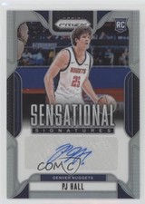 2024-25 Panini Prizm Sensational Signatures Silver PJ Hall #SS-PJH Auto 11nu