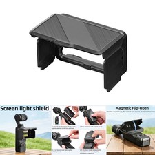 For DJI OSMO Pocket 3 Screen Light Shield Cover Sun Glare Protector Accessories