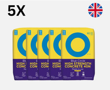 5 x Blue Circle High Strength (40N) Ready To Use Concrete - 20kg Each