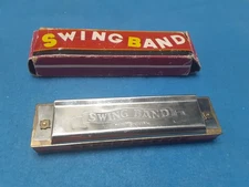 Vintage Swing Band Harmonica Made in Japan Key C