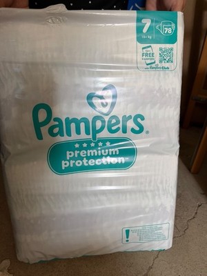 Pampers Premium Protection Einwegwindeln Größe 7   15+ Kilo  78 Stück