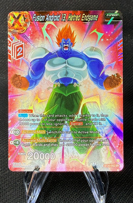FUSION ANDROID 13, HATRED ENDGAME BT30-002 Three Glorious Fighters Dragon Ball