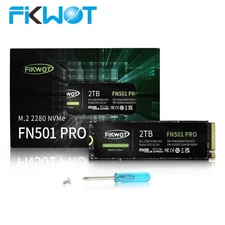 Fikwot NVMe SSD 2TB 256GB PCIe Gen3 x4 M.2 SSD Hard Drive for PC Laptops LOT