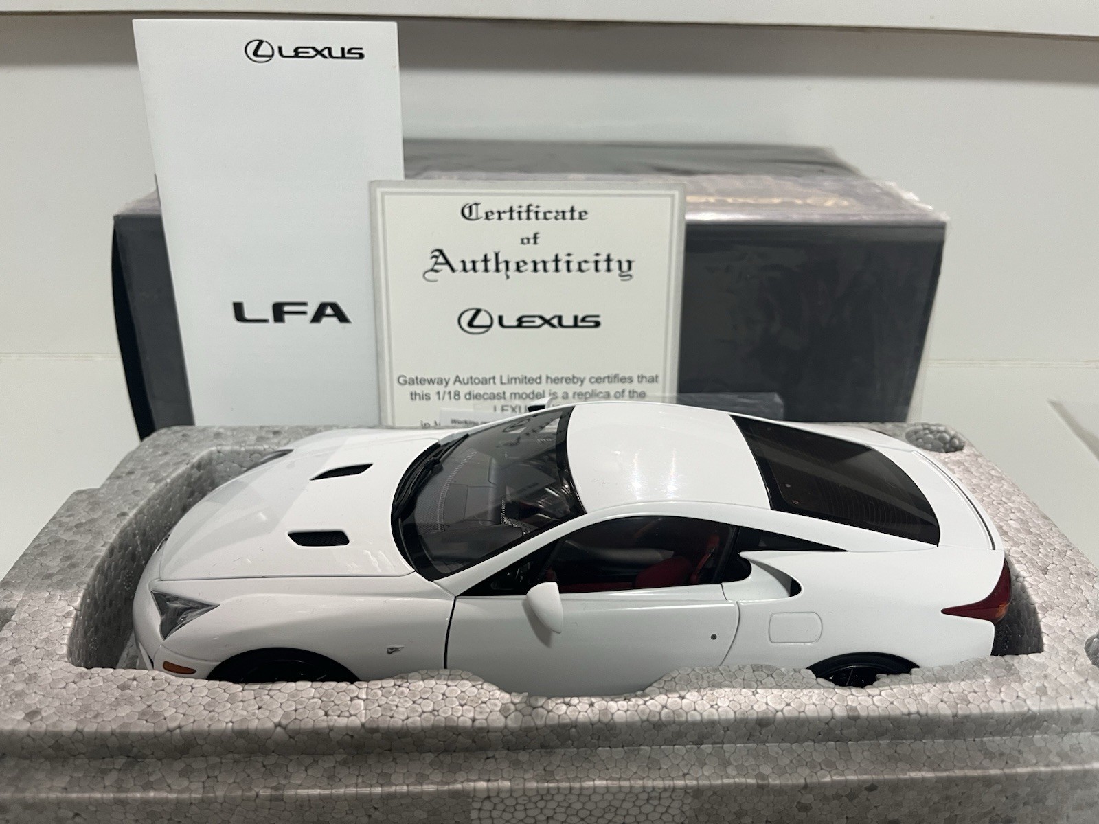 AUTOart Lexus LFA Whitest White 78831