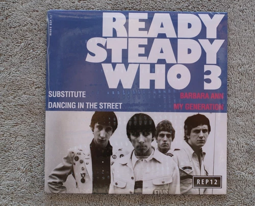 The Who  - Ready Steady Who Three -  SEALED Picture Sleeve PS 7" EP