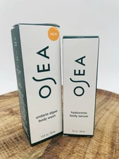 Osea 2 pc Set - Undaria Body Wash (1.5 fl oz), Hyaluronic Body Serum (1 fl oz)