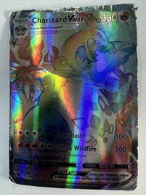 Charizard VMAX 074/073 Champion's Path Secret Rare Rainbow Full Art
