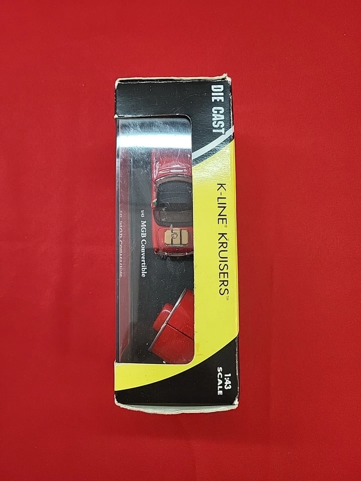 K-Line Kruisers MGB Soft Top Car Slumber Coach Camper Trailer 1:43 Die Cast Toy - Image 2 of 4