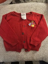 Vintage Winnie the Pooh Embroidered Cardigan Sweater Toddler 18M School Spirit