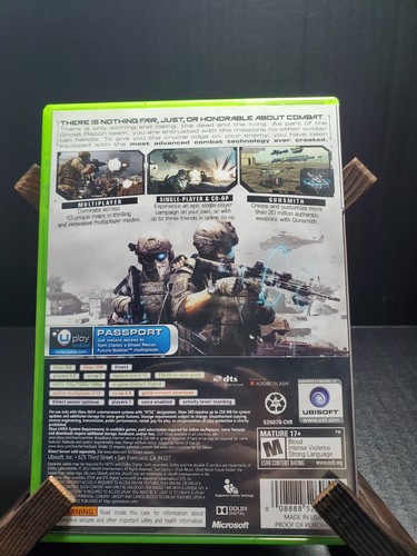 Lot Of 2 Xbox Games Including Tom Clancy's Ghost Recon: Future Soldier + 1 More - Picture 3 of 10
