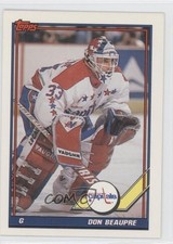 1991-92 Topps Don Beaupre #505 1k3
