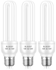 E27 15W Bulbs, 2U Type UV Bulbs Compatible with Homesuit, for Yluces, for Pow...