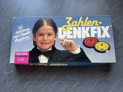 Zahlen DenkFix Spear Spiele 26320 - 1983 Rarität.