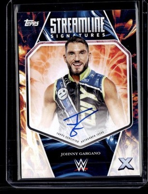 2025 Topps Exalted WWE #STS-JGG Johnny Gargano Streamline Signatures AU