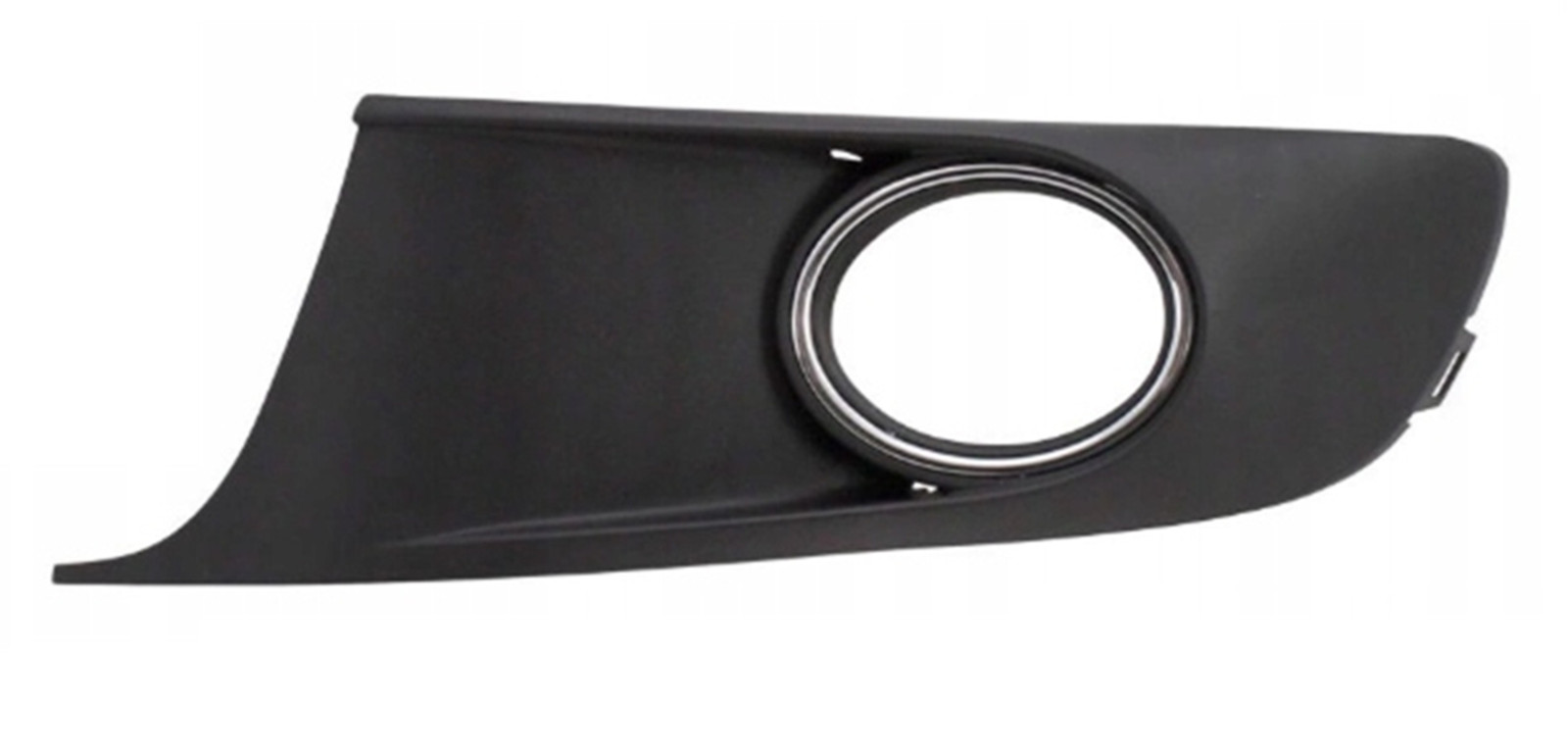 Grille de pare-choc avant gauche chromée pour VW Caddy 3 de 2010 à 2015 en plastique ABS noir
