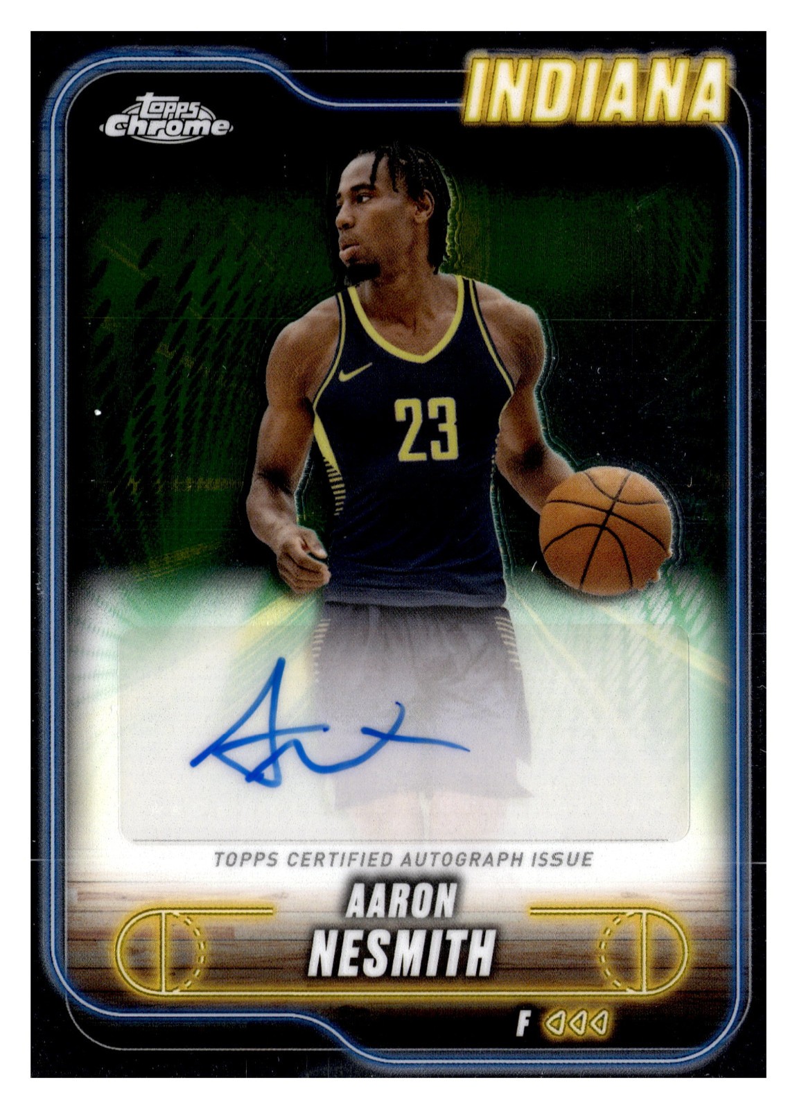 2024-25 Topps Chrome - Autographs Aaron Nesmith #TCA-ANE (AU)