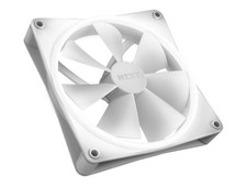 NZXT F140 RGB DUO Twin 140x140x25, Gehäuselüfter weiß, 2er Pack, inkl. RGB-Contr