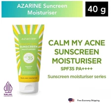 Azarine Calm My Acne Sunscreen Moisturiser SPF35 PA+++ 40g