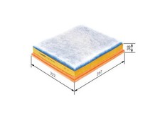 Luftfilter Filtereinsatz F 026 400 096 BOSCH für FORD KA STREET KA