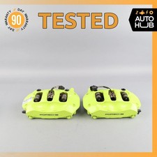 11-18 Porsche Cayenne 958 E-hybrid Rear Brake Calipers Left Right Set Oem 11-18 Porsche Cayenne 958 E-hybrid Rear Brake Calipers Left Right Set Oem