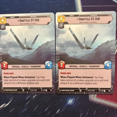 Shuttle ST-149 -HYPERSPACE-x2 - #242 - Jump to Lightspeed - Star Wars Unlimited