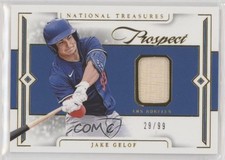 2024 Panini National Treasures Prospect Lumber 29/99 Jake Gelof #PL-JG 0nr3