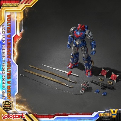 YOLOPARK AMK PRO Voltes V Legacy Alloy Model Kit 20cm Action Figure In Stock