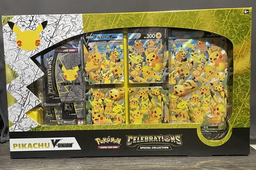 Pokémon Celebrations 25th Anniversary Pikachu V-Union Special Collection
