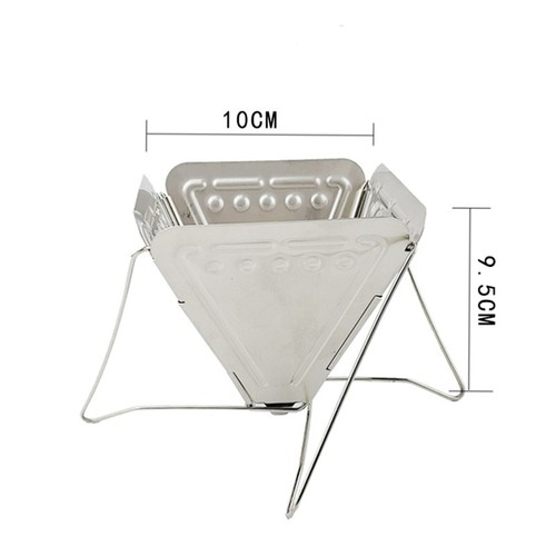 Hiking Coffee Maker Stainless Steel Filter Basket Reusable Dripper - Bild 11 von 12