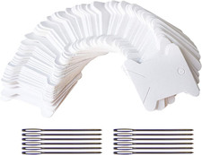 Embroidery Floss Bobbins- Paper Cross Stitch Embroidery Thread Organizer Cardboa