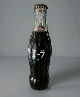 Vintage Coca-Cola Japan Green Bottle - Unopened 190ml 1975-1986 Collectible 