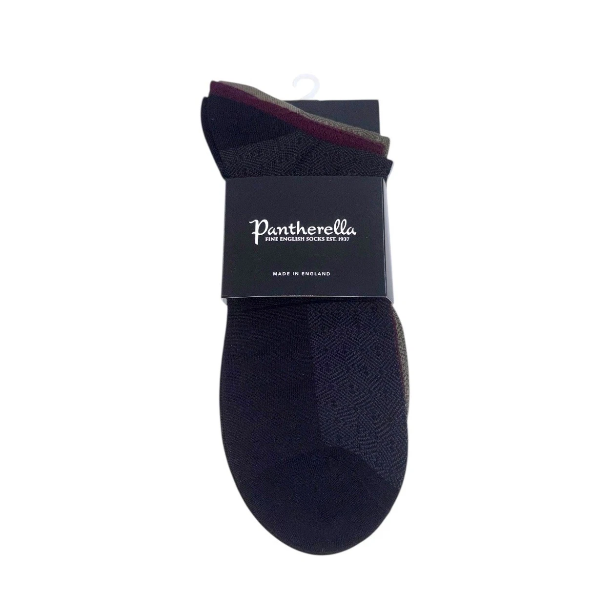 Pantherella Men’s Socks 3 Pack Short Dress Socks Cotton Size Large 10-12 UK New