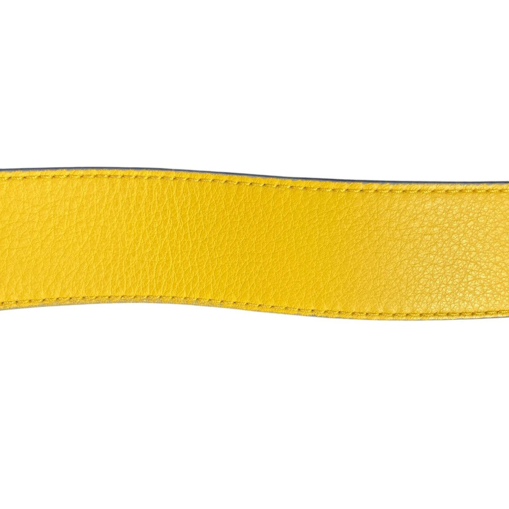 FENDI Strap You Python Embossed Leather Shoulder … - image 5