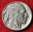 1931-S Buffalo Nickel 5c F Fine Details some luster San Francisco Better Date