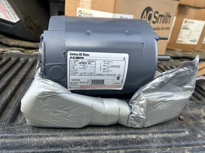 #ad #ad A.O. Smith Century AC Motor 4UB97 – 1 2 HP – 115V – 1725 RPM – J56 Frame – NEW $165.00