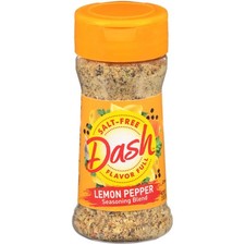 Dash Salt-Free Seasoning Blend, Lemon Pepper, 2.5 Ounce Pack of 1 