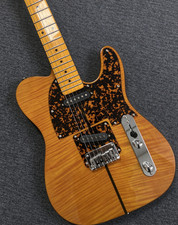 Ship Us H.s.anderson Mad Cat Amber Electric Guitar Ss Pickups Maple Fretboard Ship Us H.s.anderson Mad Cat Amber Electric Guitar Ss Pickups Maple Fretboard