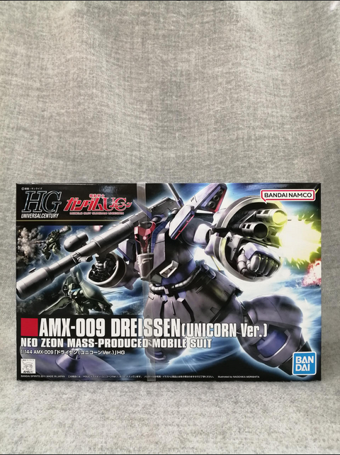 Bandai HGUC Gundam UC AMX-009 DREISSEN Unicorn Ver. 1/144 Plastic
