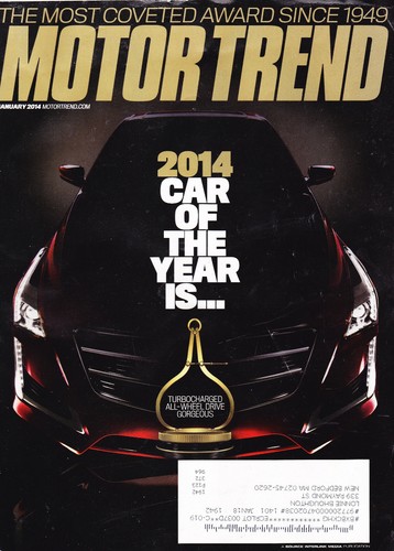 Motor Trend Magazine January 2014 EBay