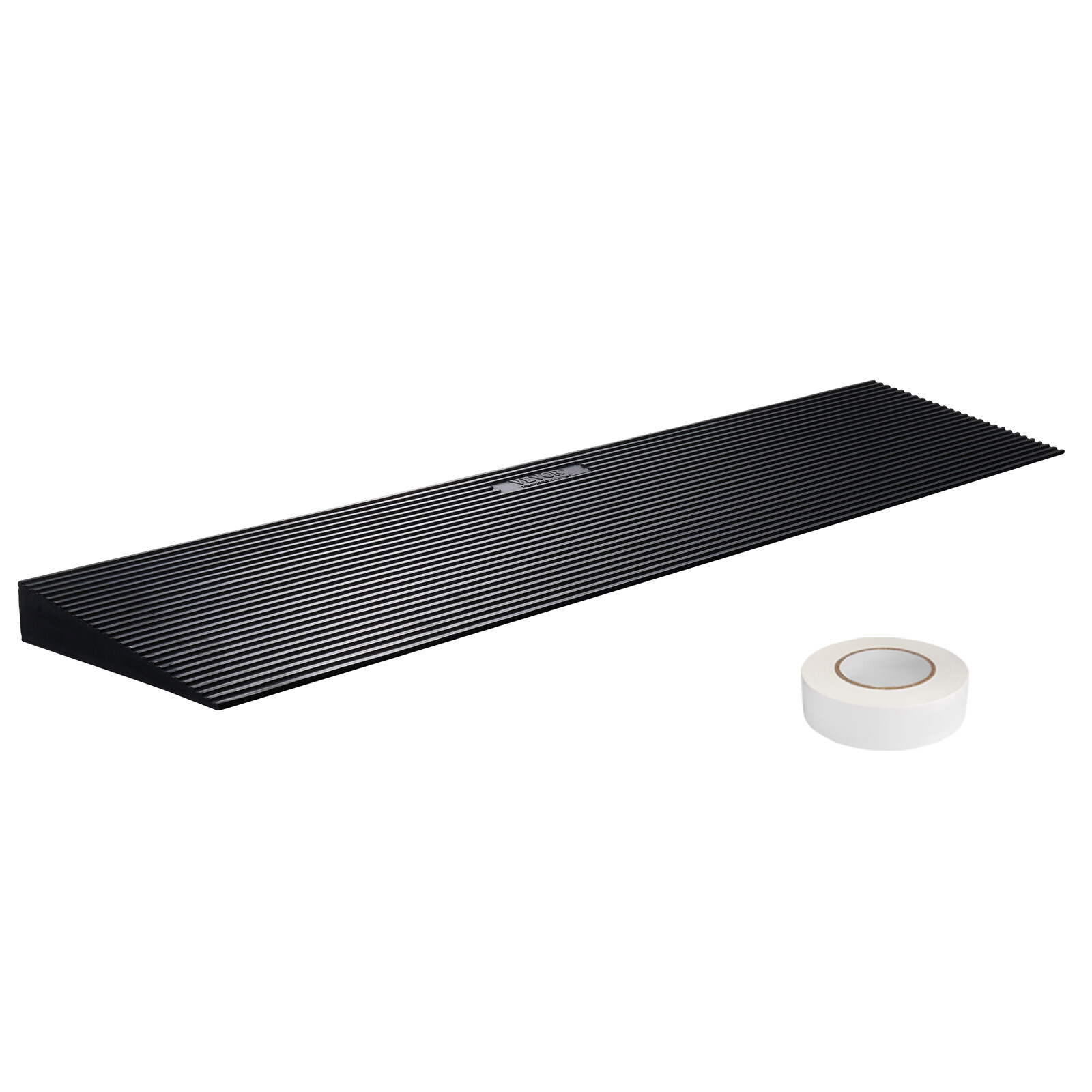 Rampe pour fauteuil roulant VEVOR caoutchouc 90x4 cm franchissement seuil 15 t