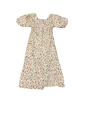 charlotte cocktail midi dress Blue Ditsy Floral Charlotte Midi Dress
