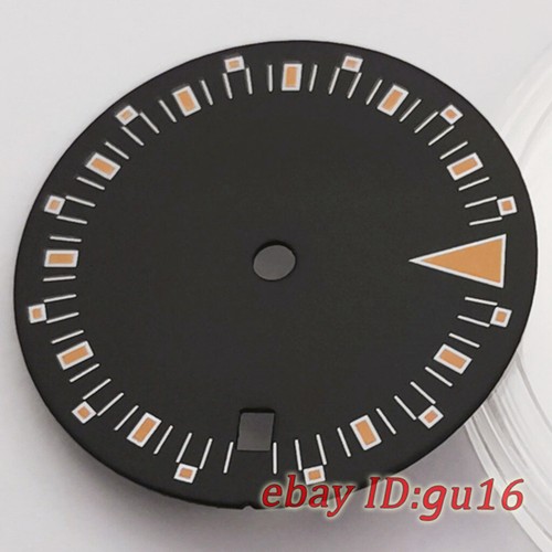 29mm luminous black white dial Fit ETA 2824 2836 Miyota 8215 DG2813 Movement - Picture 5 of 10